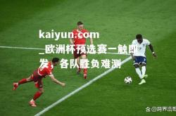 kaiyun.com_欧洲杯预选赛一触即发，各队胜负难测